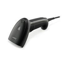 Проводной сканер штрих-кода MERTECH 2220 P2D USB, USB эмуляция RS232, black картинка от магазина Кассоптторг