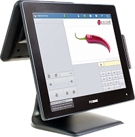 POSBANK APEXA GT, Intel Celeron J3455 (2.3 GHz), 15", 4GB DDR3, SSD 64GB, второй экран картинка от магазина Кассоптторг