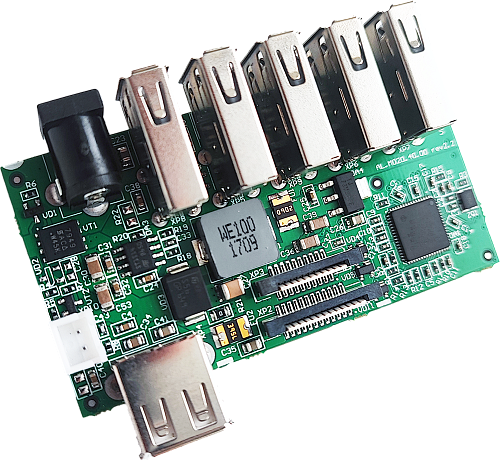 Плата USB-портов для Эвотор 7.2 СТ2Ф (блок USBG rev.3.0 AL.M020.47.000)                                        